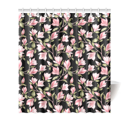 Magnolia Pattern Print Design MAG03 Shower Curtain
