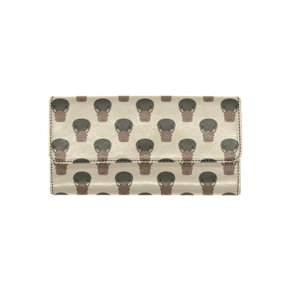 Platypus Pattern Print Design A03 Women's Trifold Wallet