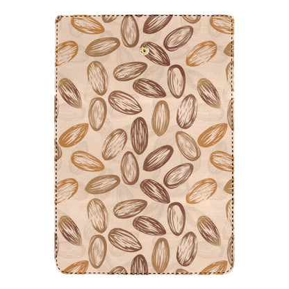 Almond Pattern Print Design 02 Women's Trifold Wallet