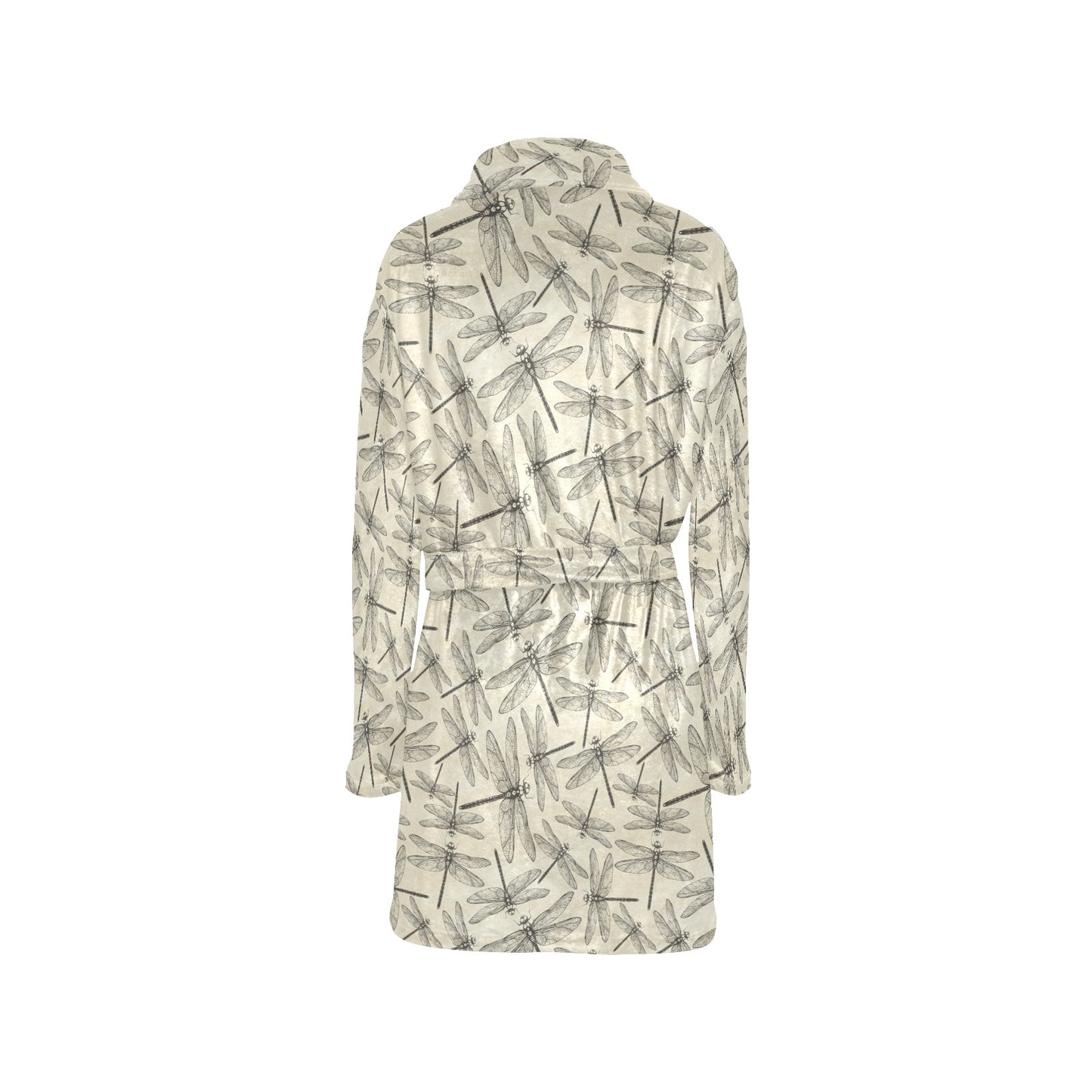 Dragonfly Print Design LKS402 Women's Fleece Robe