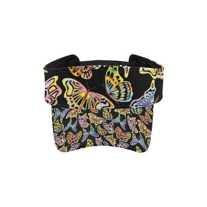 Butterfly Water Color Rainbow Unisex Sun Visor