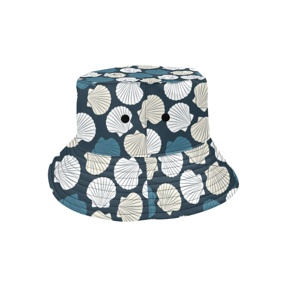 Seashell Print Design LKS3013 Unisex Bucket Hat