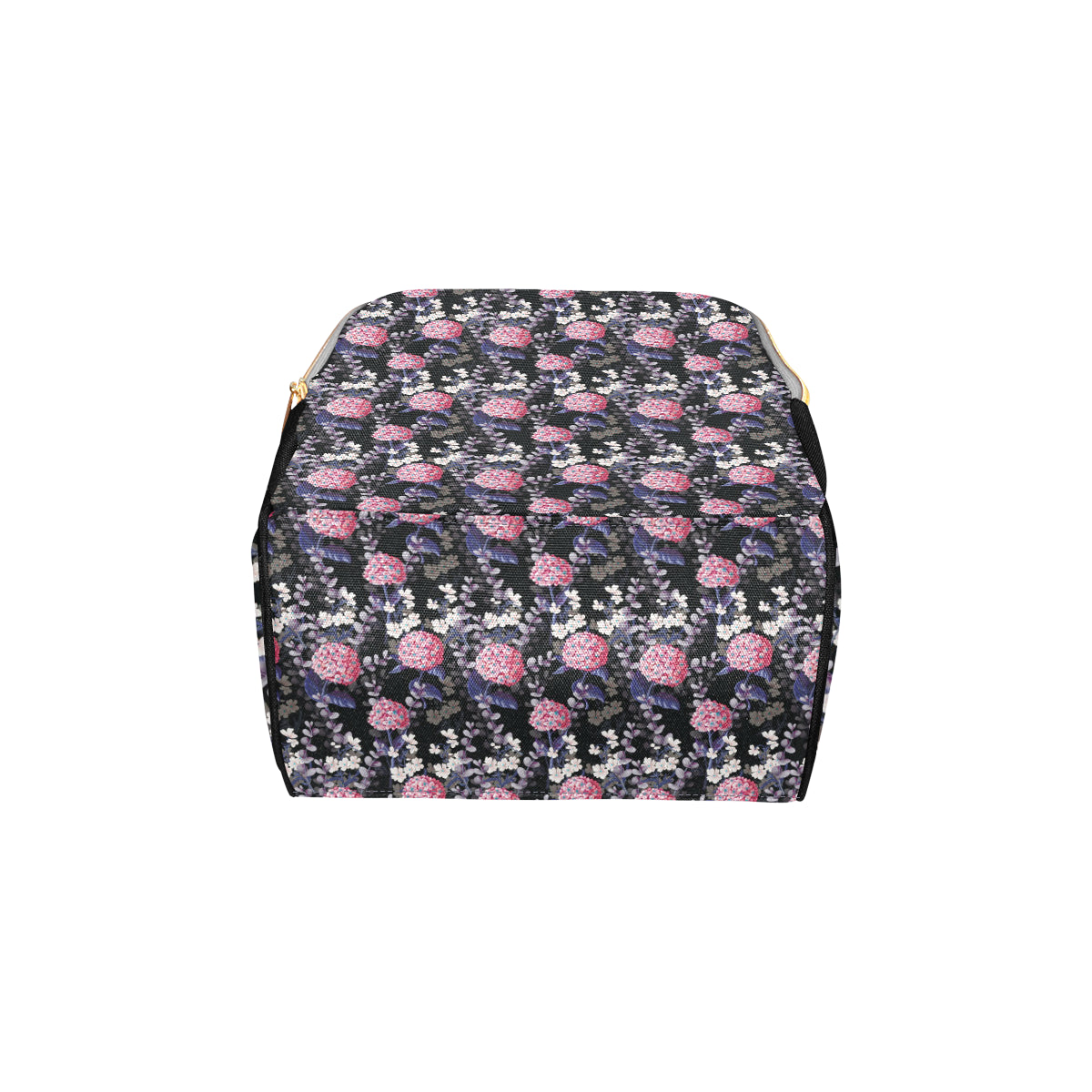 Hydrangea Pattern Print Design HD04 Diaper Bag Backpack