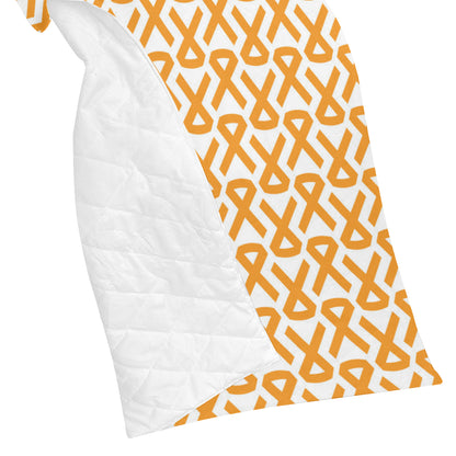 Appendix cancer Pattern Print Design 02 Premium Quilt
