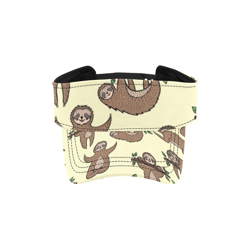 Sloth Print Design LKS3010 Unisex Sun Visor