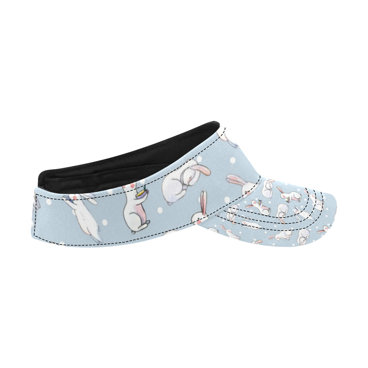 Rabbit Pattern Print Design RB06 Unisex Sun Visor
