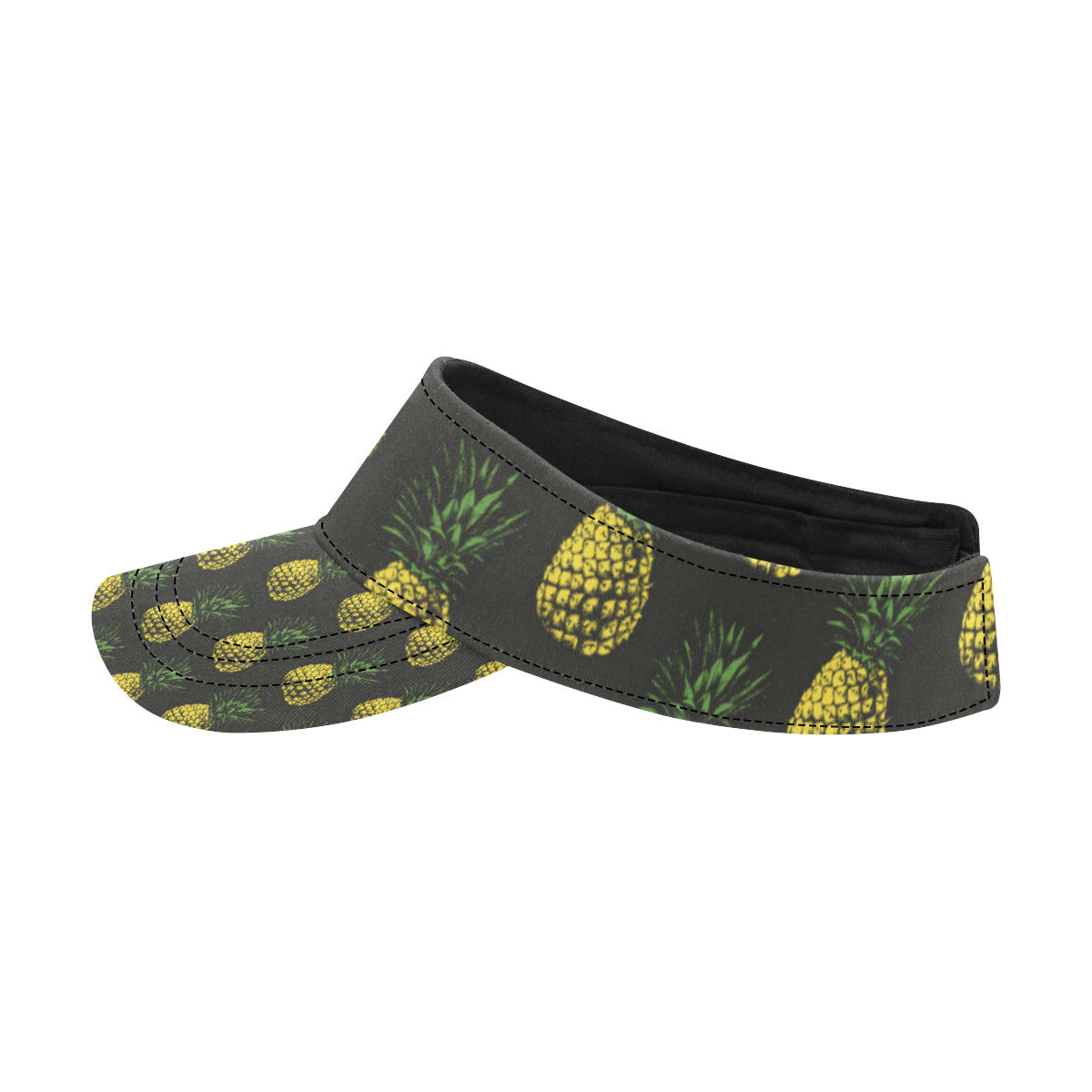 Gold Pineapple Unisex Sun Visor