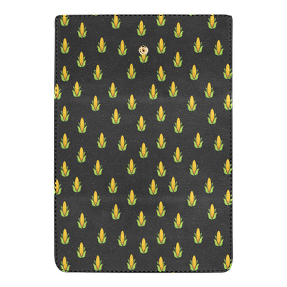 Corn Pattern Print Design 04 Women's Trifold Wallet
