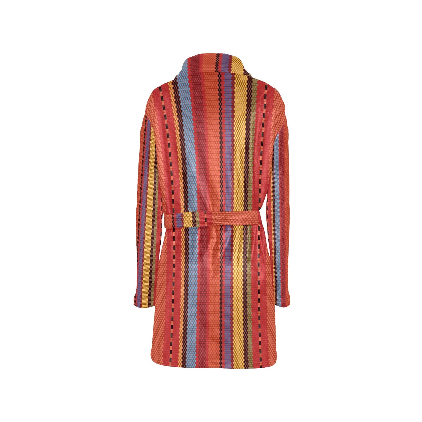 Mexican Pattern Print Design 05 Women's Fleece Robe