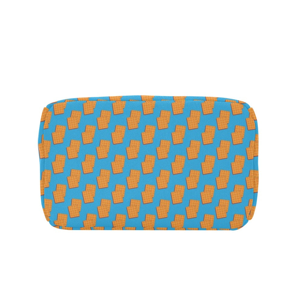Waffle Print Design LKS304 Insulated Lunch Bag