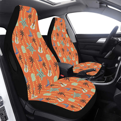 Ukulele Print Design LKS402 Car Seat Covers