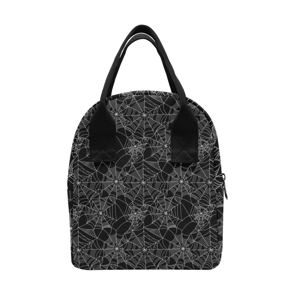 Spider Web Print Design LKS301 Insulated Lunch Bag