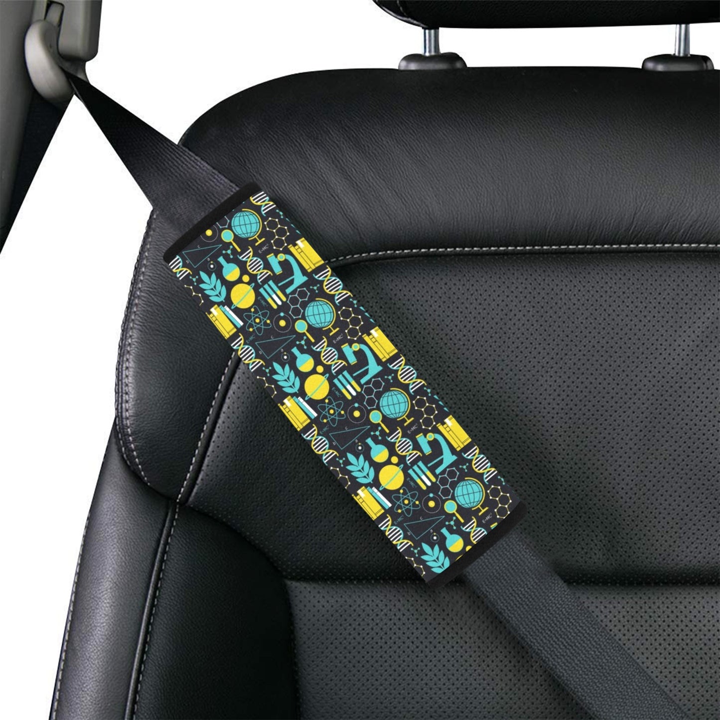 Science Print Design LKS301 Car Seat Belt Cover
