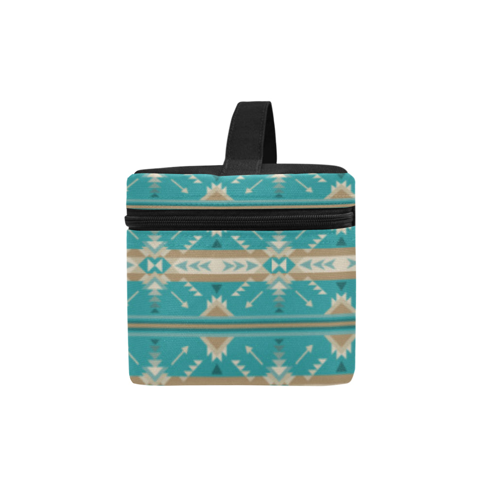 Southwest Native Design Themed Print Makeup Bag