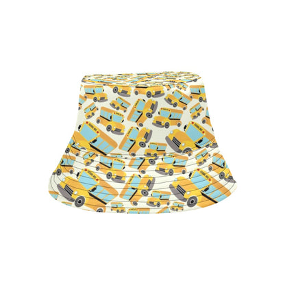 School Bus Print Design LKS301 Unisex Bucket Hat