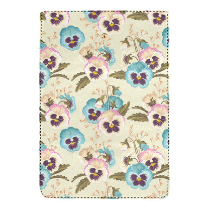 Pansy Pattern Print Design A02 Women's Trifold Wallet