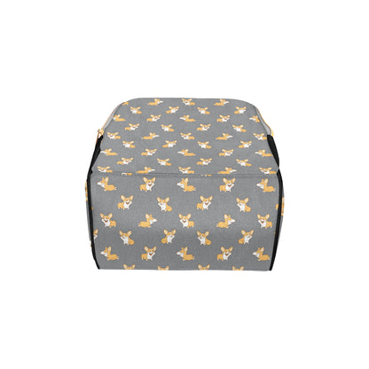 Pembroke Welsh Corgis Pattern Print Design A02 Diaper Bag Backpack