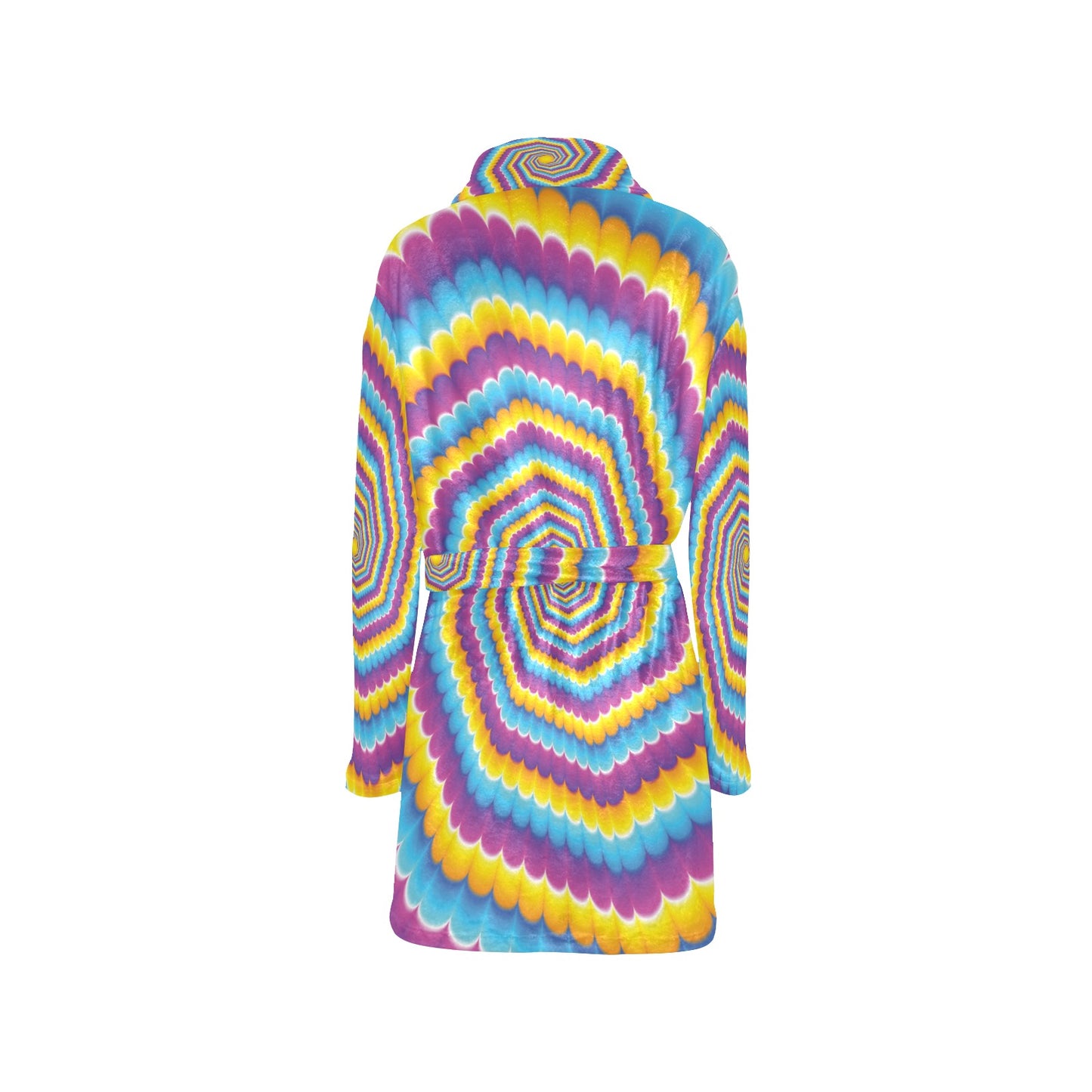 Optical illusion Pattern Print Design A04 Women's Fleece Robe