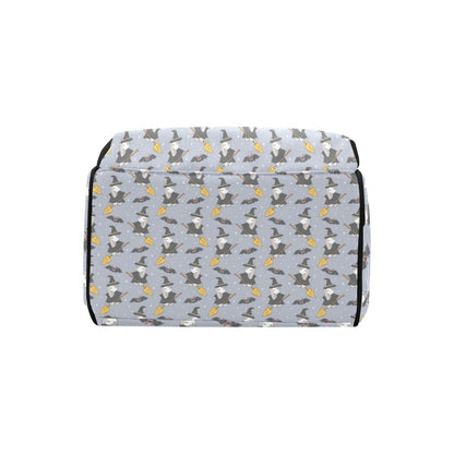 Witch Print Design LKS307 Diaper Bag Backpack