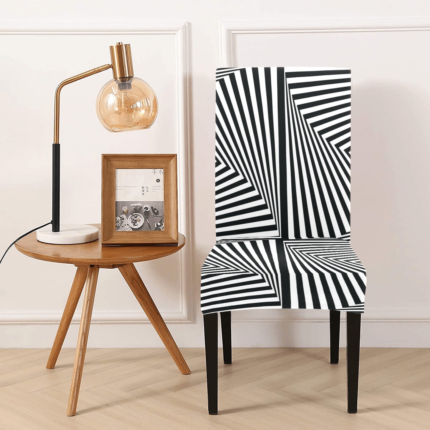 Vortex Print Design LKS302 Dining Chair Slipcover