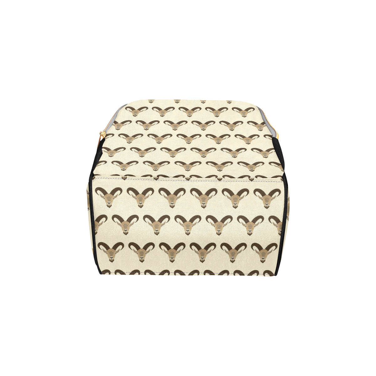 Goat Pattern Print Design 01 Diaper Bag Backpack