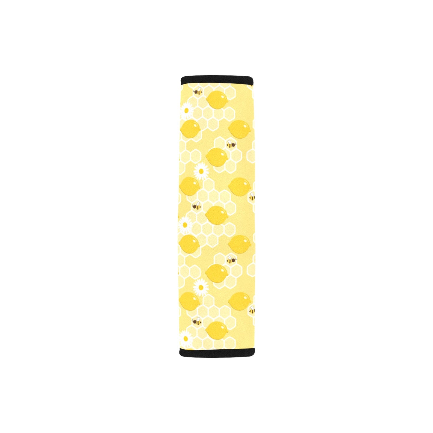 Honey Bee Honeycomb Print Design LKS3010 Car Seat Belt Cover