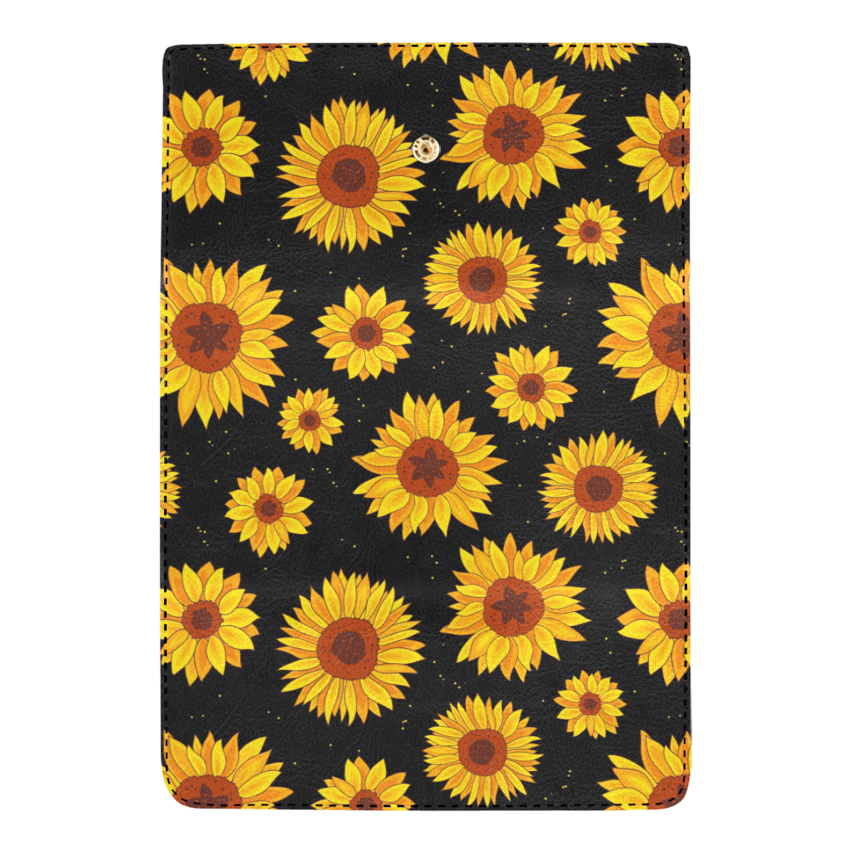 Sunflower Pattern Print Design SF09 Women's Trifold Wallet