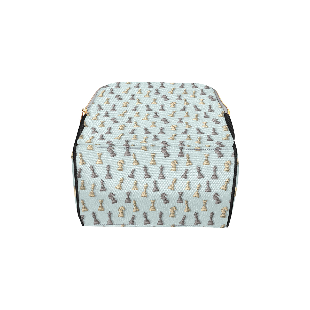 Chess Pattern Print Design 02 Diaper Bag Backpack