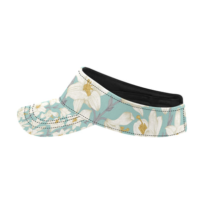Lily Pattern Print Design 02 Unisex Sun Visor