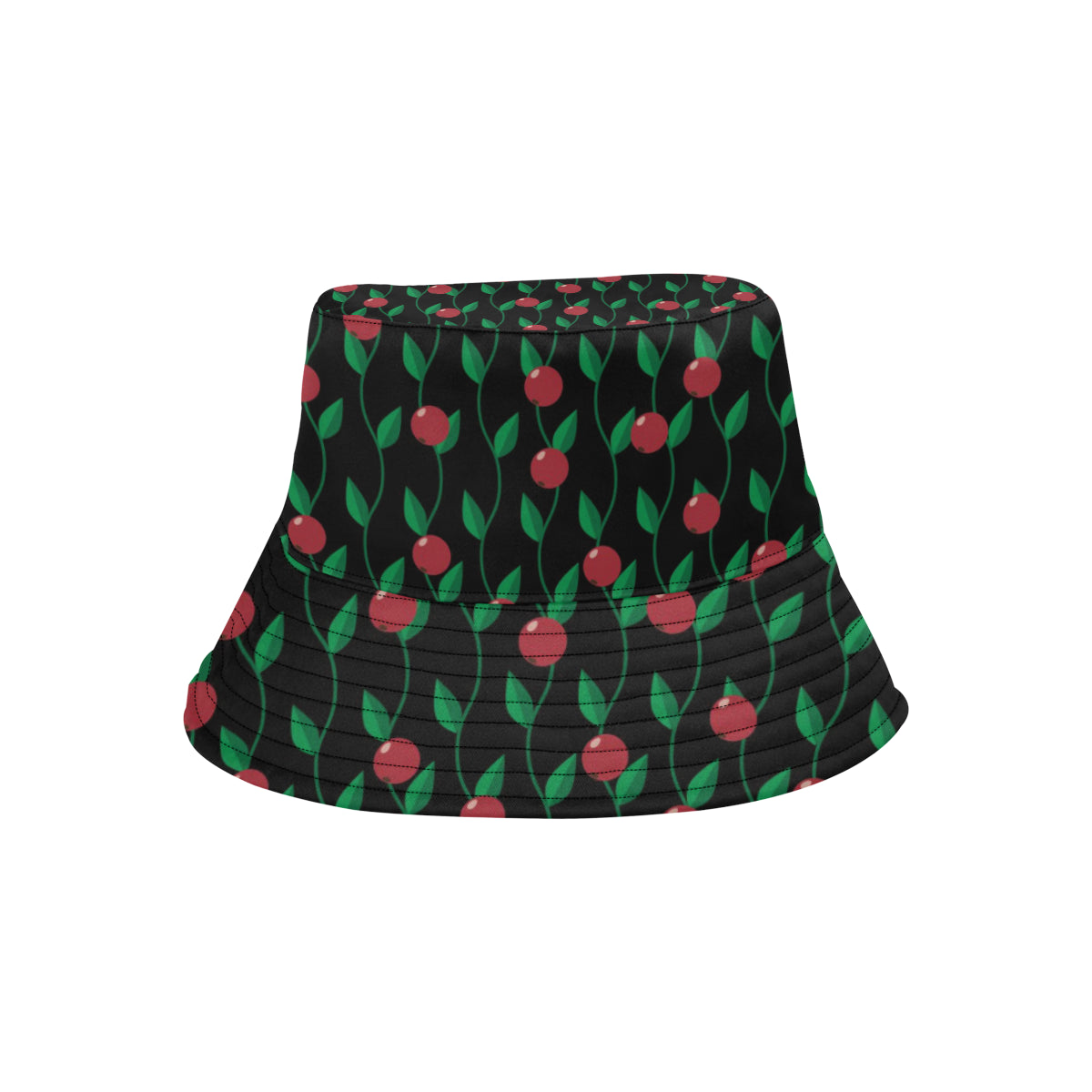 Cranberry Pattern Print Design CB01 Unisex Bucket Hat