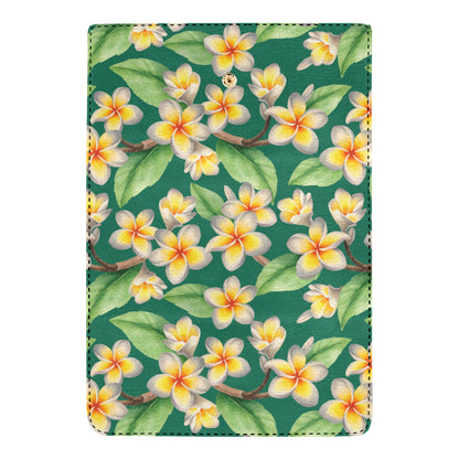 Plumeria Pattern Print Design PM07 Women's Trifold Wallet