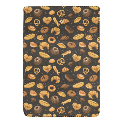 Bread Pattern Print Design 05 Women's Trifold Wallet