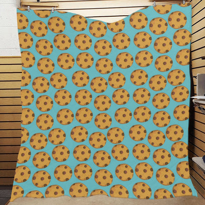Cookie Pattern Print Design 01 Premium Quilt