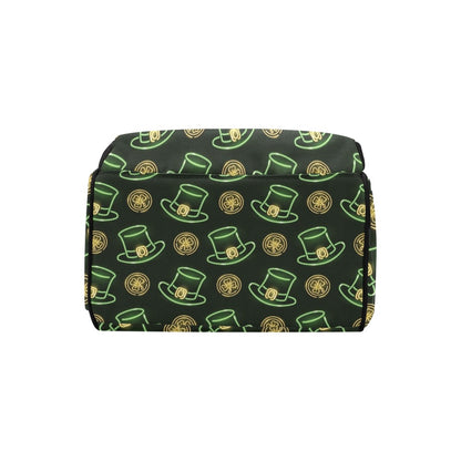St Patricks Day Print Design LKS308 Diaper Bag Backpack