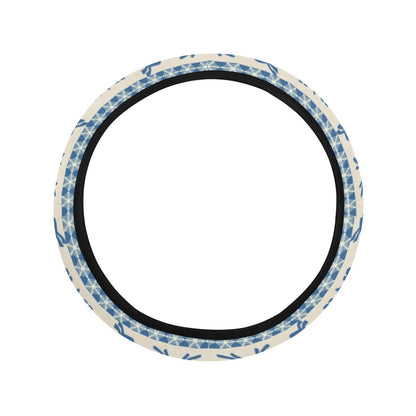 Reindeer Print Design LKS401 Steering Wheel Cover with Elastic Edge