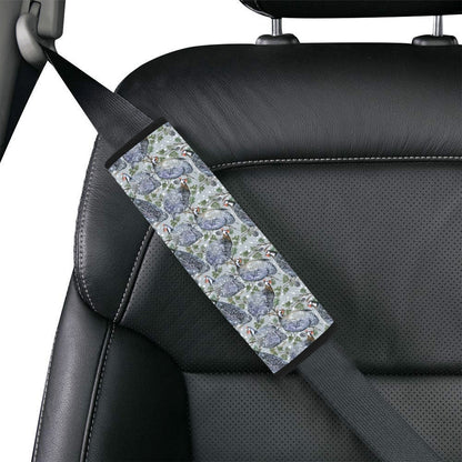 Guinea Fowl Print Design LKS402 Car Seat Belt Cover