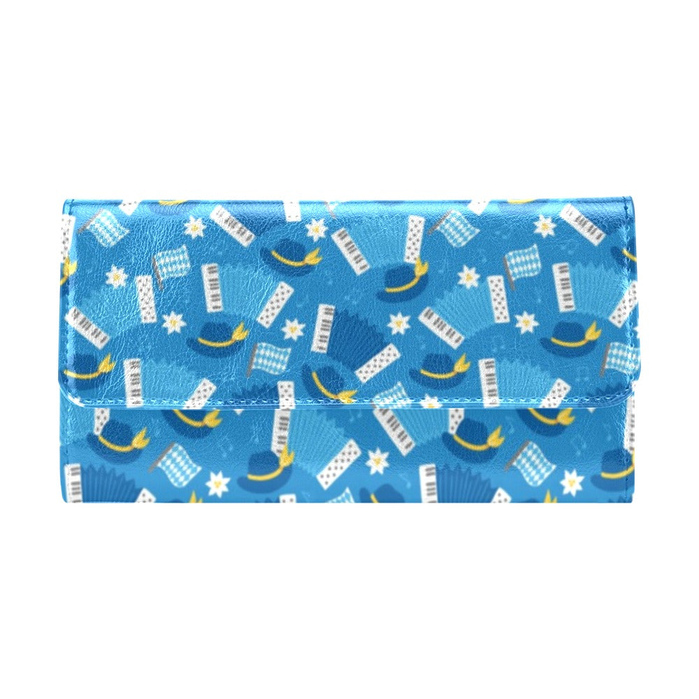 Accordion Print Design LKS401 Women's Trifold Wallet