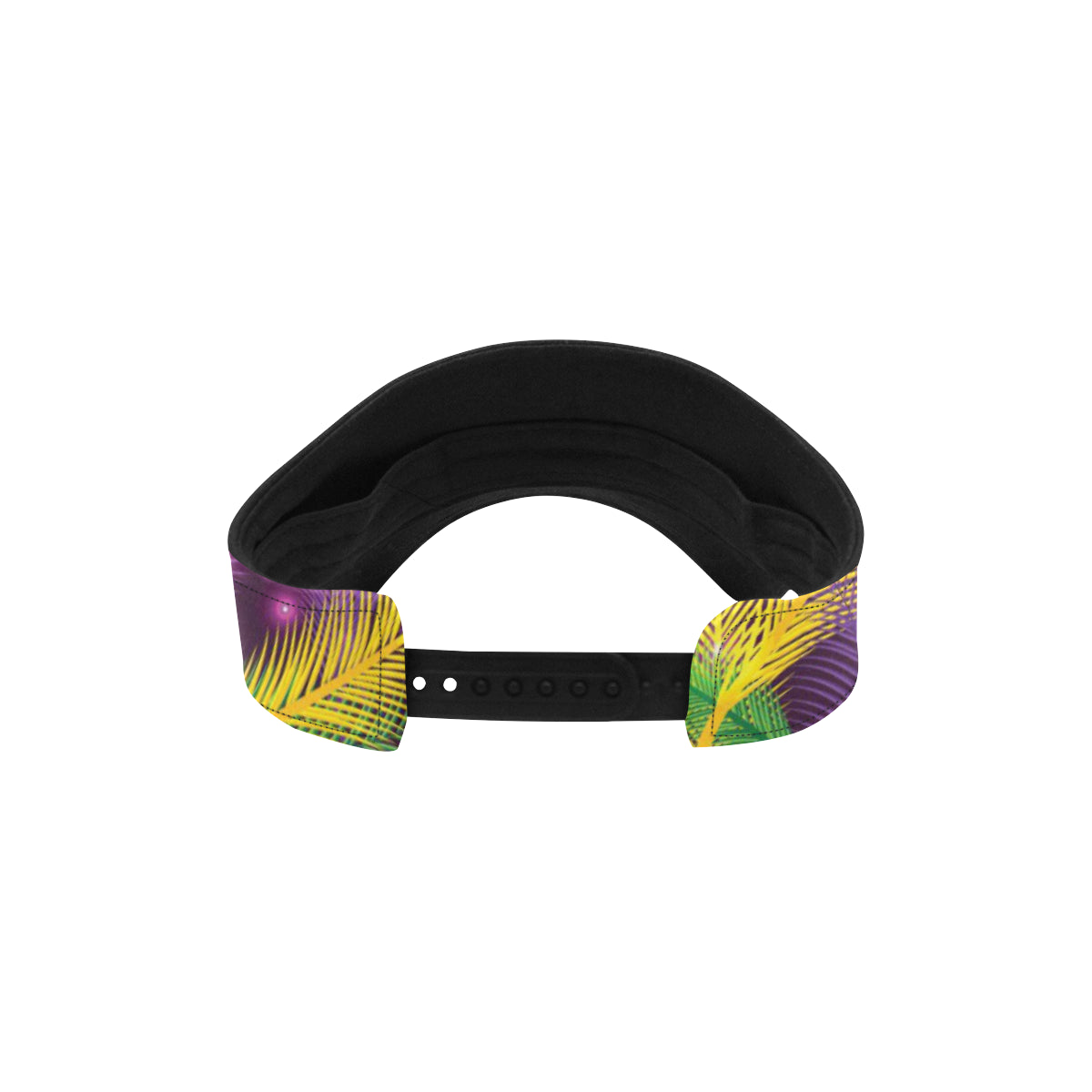 Mardi Gras Pattern Print Design 09 Unisex Sun Visor