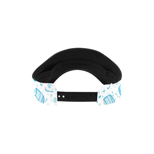 Hockey Print Design LKS303 Unisex Sun Visor