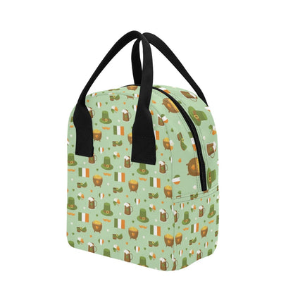 St Patricks Day Print Design LKS302 Insulated Lunch Bag