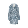 Samoan Pattern Print Design LKS306 Women's Fleece Robe