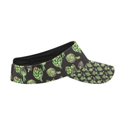 Artichoke Pattern Print Design 02 Unisex Sun Visor