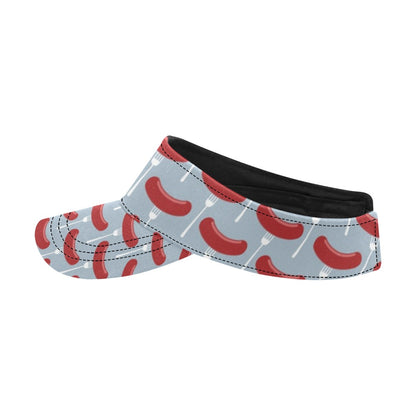 Sausage Print Design LKS301 Unisex Sun Visor