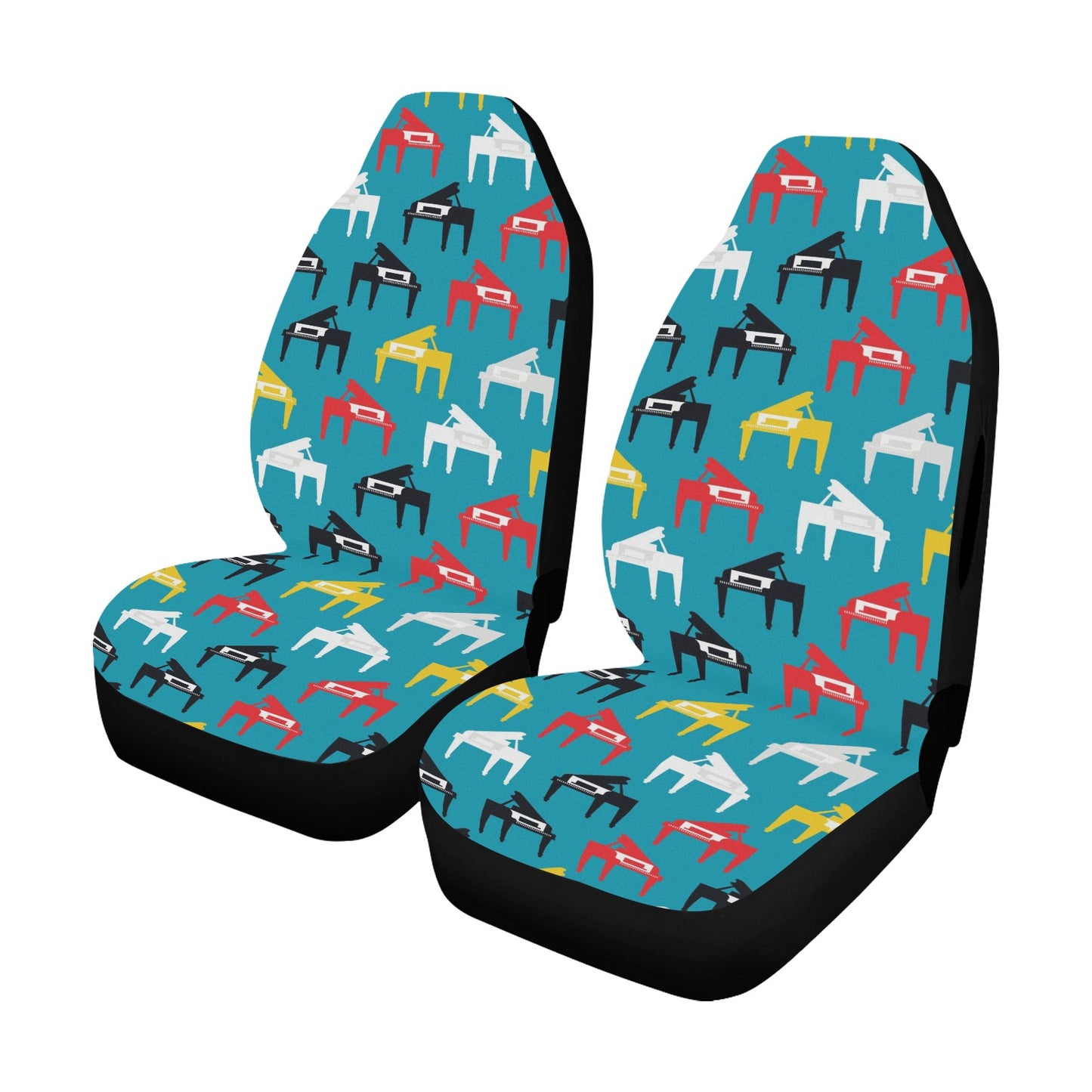 Piano Print Design LKS403 Car Seat Covers