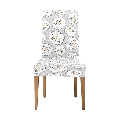 Sheep Print Design LKS401 Dining Chair Slipcover