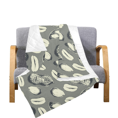 Peanut Pattern Print Design A01 Premium Quilt