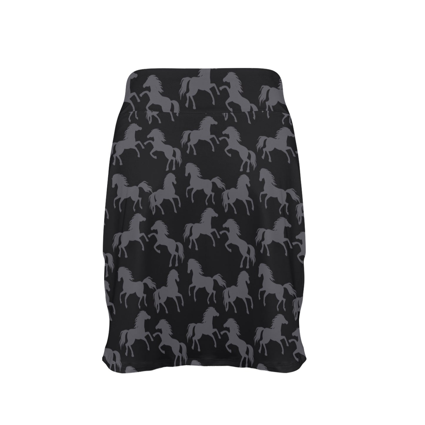 Horse Print Design LKS305 17" Golf & Pickleball Skort with Pockets