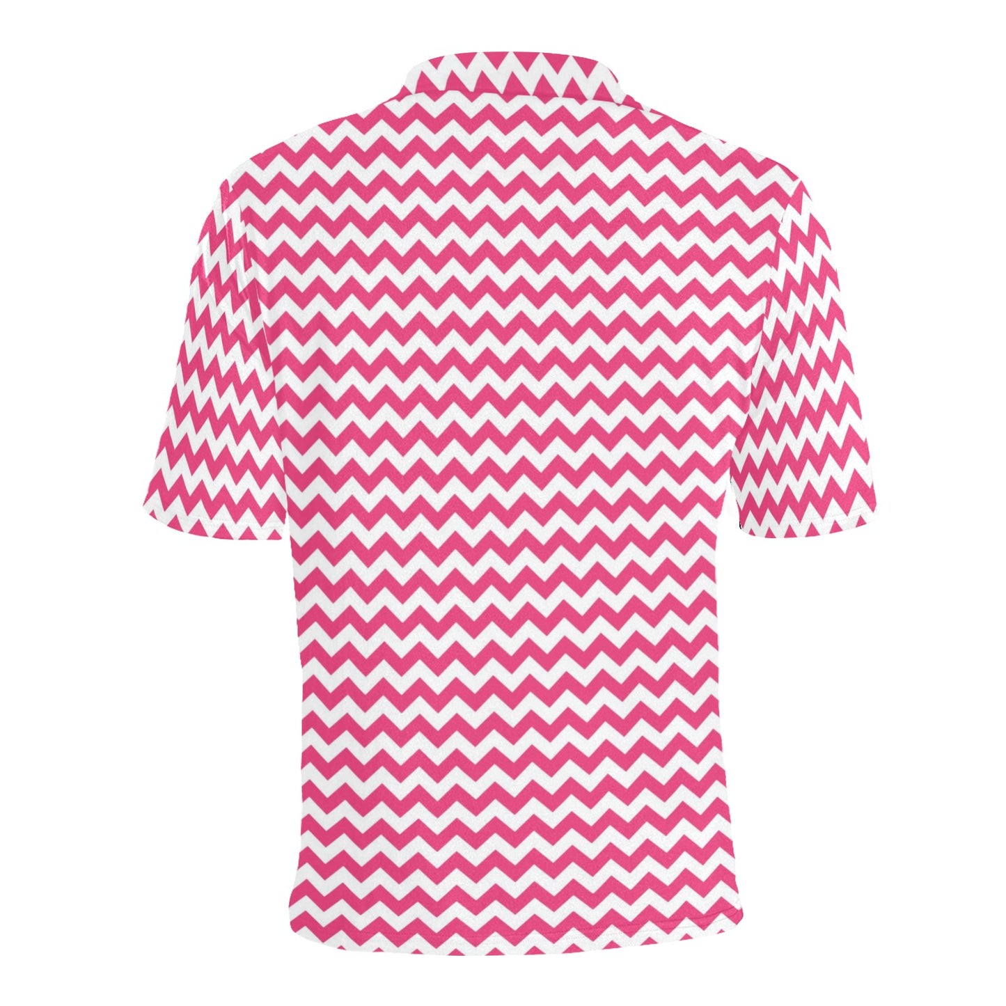 Chevron Print Design LKS402 Men Polo Shirt