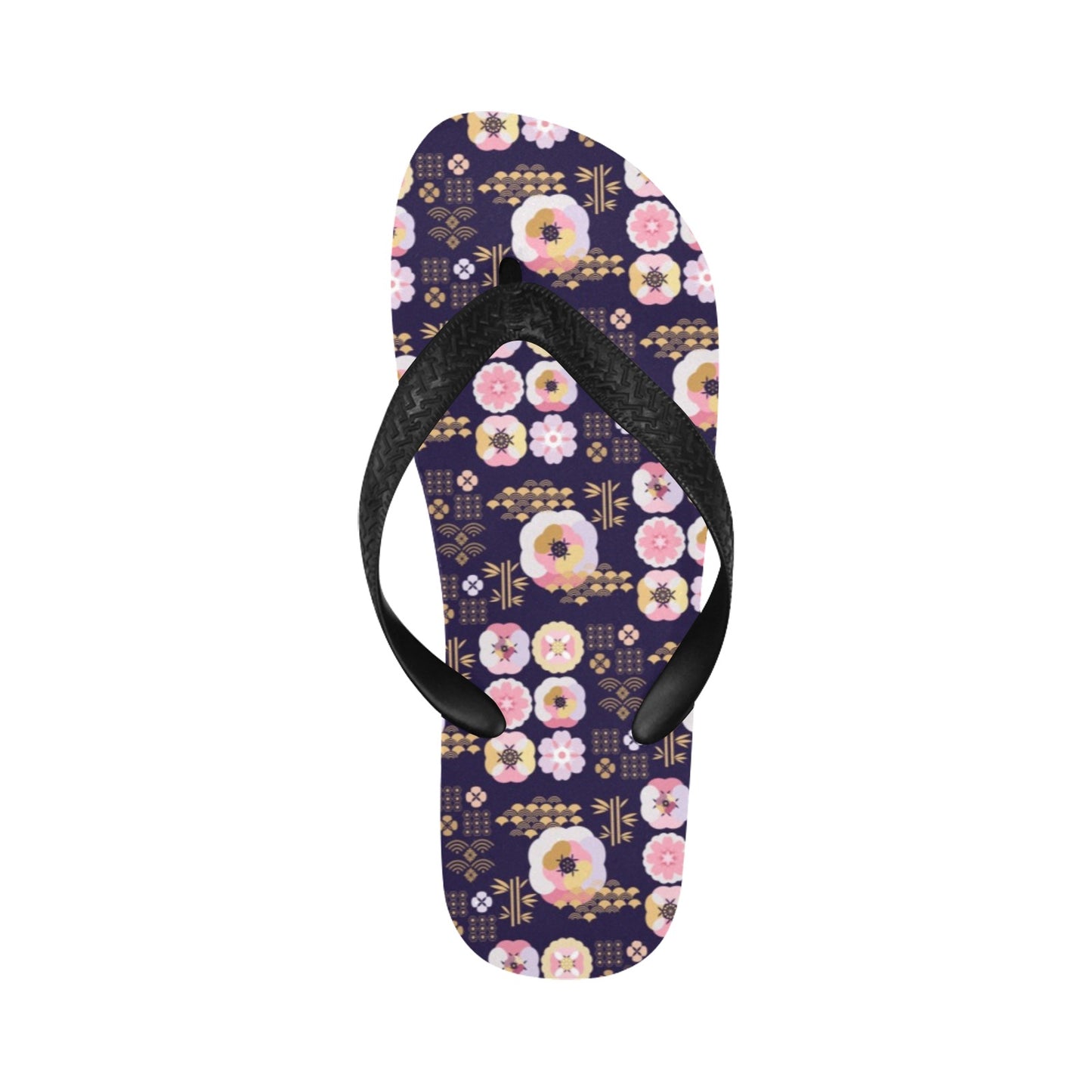 Sakura Japan Style Print Design LKS302 Flip Flops
