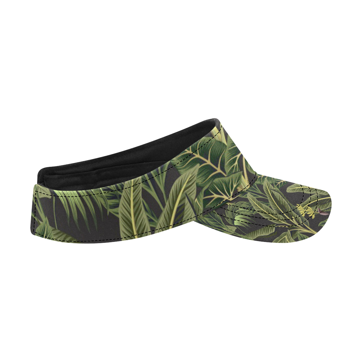 Banana Leaf Pattern Print Design BL04 Unisex Sun Visor